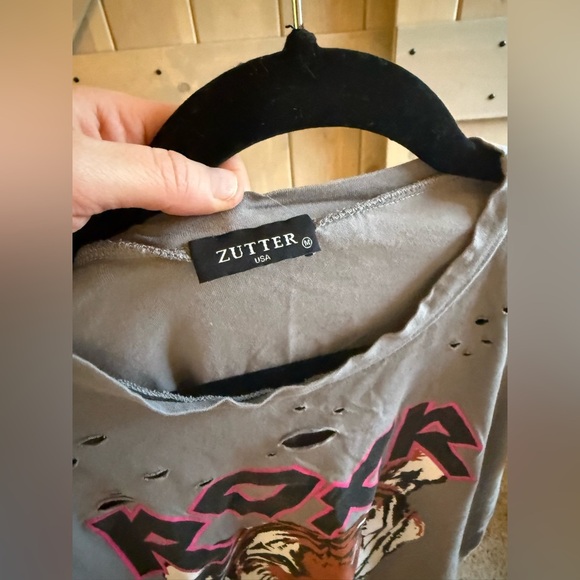 LIKE NEW Zutter Roar Graphic Tee - Picture 2 of 5